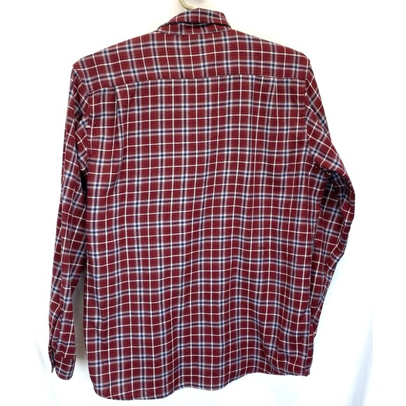 Blue Ridge Men's XLT 18.5-37 Cotton Soft Flannel Shirt Tartan Plaid Grunge Punk - Picture 7 of 11